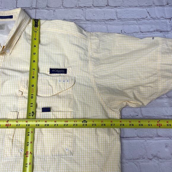 Columba PFG Men Superbone Head Button Shirt Top Size 2X or 3X Fishing B331 -4 - Picture 4 of 16